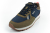 Lee Cooper Herren-Sneaker, modisch, bequem, strapazierfähig, Marineblau, Khaki