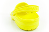 Crocs Classic [10001-76M] Clog-Sandalen, gelb.