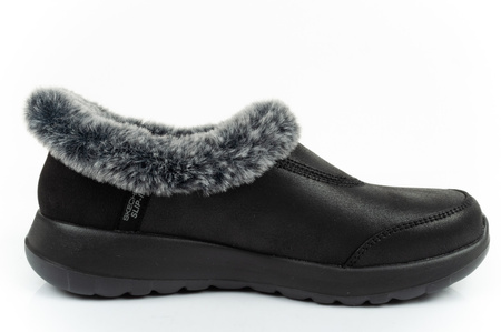 Skechers ON-THE [175490/BKGY] SLIP-IN Winterschuhe, schwarz.