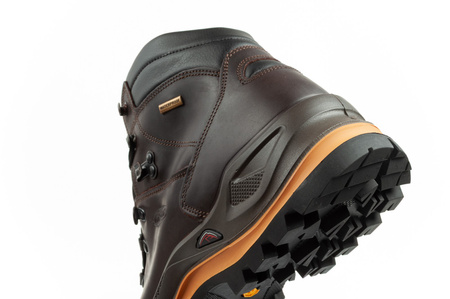 Grisport Marrone Wasserdichte Leder-Wanderstiefel für Herren
