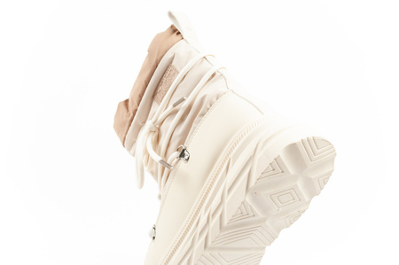 Lee Cooper Damen Winter-Wanderschuhe, isoliert, Beige und Creme