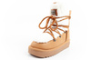 D. Franklin Damen Winterstiefel, modisches Fellfutter, High-Top