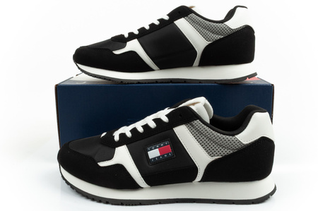 Tommy Hilfiger Herren-Sneaker TJM Runner Casual, Schwarz