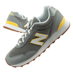 New Balance 515 Herren-Sneaker, modisch, bequem, Grau/Gelb