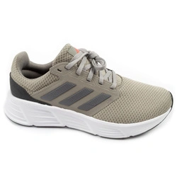 Adidas Galaxy 6 Laufschuhe für Herren, bequem und leicht, in Grün und Grau.