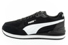 Puma ST Runner v4 Herren-Sneaker aus schwarzem Leder