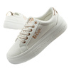 Lee Cooper Damen-Sneaker, modisches Weiß, bequem