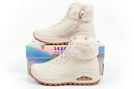 Skechers Uno Rugged Damen-Sportschuhe [167274/NAT], Creme.