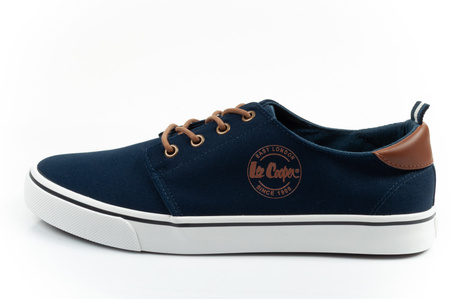 Lee Cooper Herren-Sneaker, modisch, bequem, Marineblau