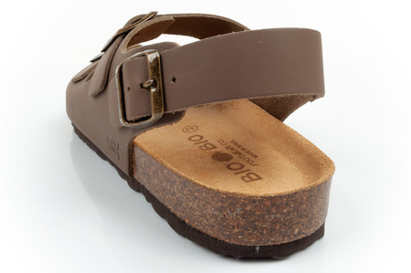 BIO BIO Herren-Sandalen mit anatomisch geformtem Fußbett aus Echtleder