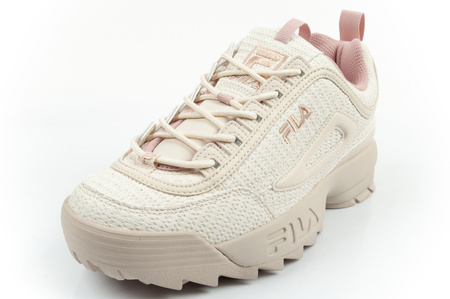 Fila Disruptor Damen-Sportschuhe, Sneaker, Modisch, Bequem, Beige