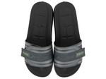 Rider Walk Herren Flip-Flops, sportlich, bequem, grau, mit Klettverschluss [12394 BB536]