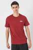 Herren T-Shirt Puma Ess+ 2 [674470 12] Sport T-Shirt, burgunderrot.