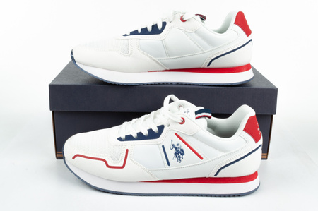 Sportschuhe Turnschuhe U.S. Polo ASSN UP21M48062-WHI-RED01