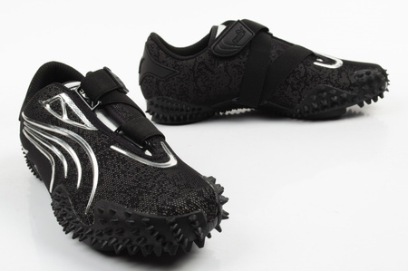 Puma Mostro Metallic Damen-Sneaker in Schwarz mit Klettverschluss
