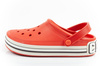 Crocs Off Court Flip Flops Sandalen Clogs rot leicht bequem modisch