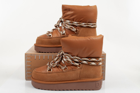 D.Franklin Damen-Winterschuhe [DFSH375003-TAN], braun.