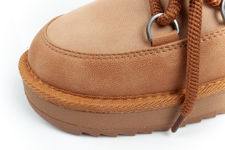 D.Franklin Damen-Winterschuhe [DFSH370013-SAND], braun.