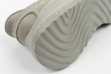 Skechers Bobs Squad Damen-Sneaker zum Hineinschlüpfen in Olivgrün
