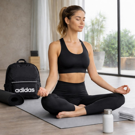 Adidas Damen Linear Ess Sportrucksack, Schwarz, Classic City 20L