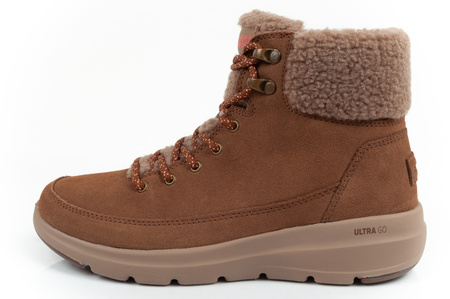 Skechers Glacial Ultra-Woodlands Damen Wintersportschuhe [16677/BRN], braun.