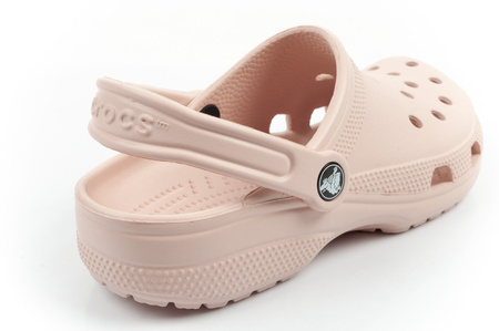 Crocs Classic Damen-Clogs-Sandalen, puderrosa, modisch und bequem