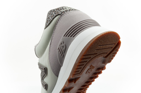 New Balance 515 Damen-Sneaker, modisch, atmungsaktiv, Grau-Leopard
