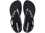 Ipanema Sandal Rio Damen-Flip-Flops, modisch und bequem, Schwarz