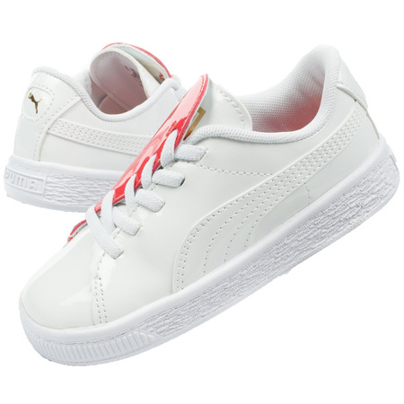 Puma Basket Crush Patent Baby Sportschuhe [369676 01] 