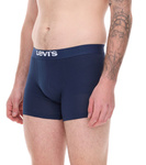 Levi's Boxershorts 3er-Pack, Herren, Marineblau, Baumwolle