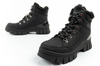 Lee Cooper Damen Winter-Wanderschuhe, isoliert, Schwarz, High-Top