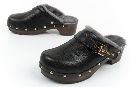 Scholl Iconic [F298121004] Clogs, schwarz.