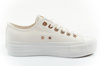 Lee Cooper Damen-Sneaker Plateau Weiß – Bequem