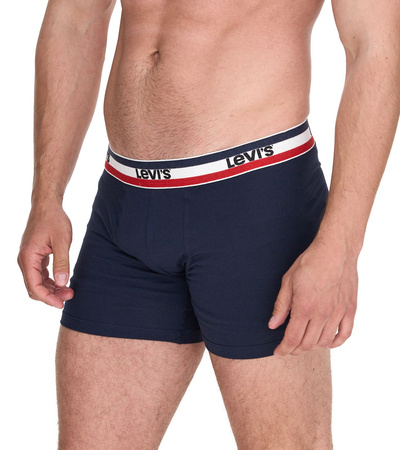 Levi's Boxershorts 5er-Pack Boxershorts Herren Schwarz Grau Baumwolle Mode