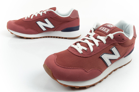 New Balance 515 Herren-Sneaker, modisch, bequem, burgunderrot