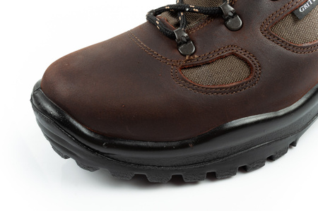 Grisport Herren-Wanderstiefel aus wasserdichtem Leder, Braun/Schwarz