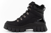 Lee Cooper Winterstiefeletten für Damen – gefütterte Boots in Schwarz