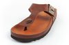 Herren Flip-Flop Schuhe Scholl Jake [F306981011] Leder Flip-Flops, braun.