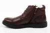 Elegante, braune Herren-Ankle-Boots aus Leder von Lee Cooper