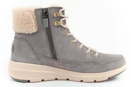Skechers Glacial Ultra-Woodlands Damen Wintersportschuhe [16677/GRY], grau.