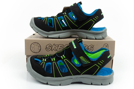 Skechers Kindersandalen [406520L/BBLM], schwarz.