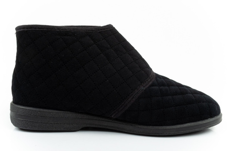 Scholl Lili Knöchelpantoffeln Damen Hausschuhe warm Schlupfschuh Klettverschluss [F301741004]