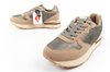 Lee Cooper Damen Sneaker, modisch, bequem, langlebig, beige, grau