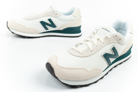 New Balance 515 Herren-Sneaker, modisch, bequem, Beige-Grün