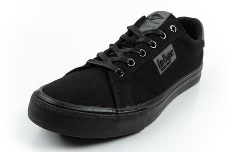 Lee Cooper Herren-Sneaker, modisch, Schwarz