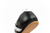 Adidas Damen-Taekwondo-Sneaker, Schwarz, Leder, Slip-On