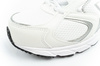 New Balance Herren-Sportschuhe, strapazierfähig, modisch, Weiß und Silber