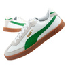 Puma Club II Era Herren-Sneaker, Leder, Weiß, Grau, Grün