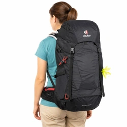 Deuter Futura 28 SL Sportrucksack für Trekking und Klettern, Schwarz