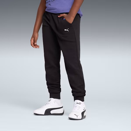 Puma BMW MMS Kinder-Jogginghose, Schwarz, Bequem, Sportlich